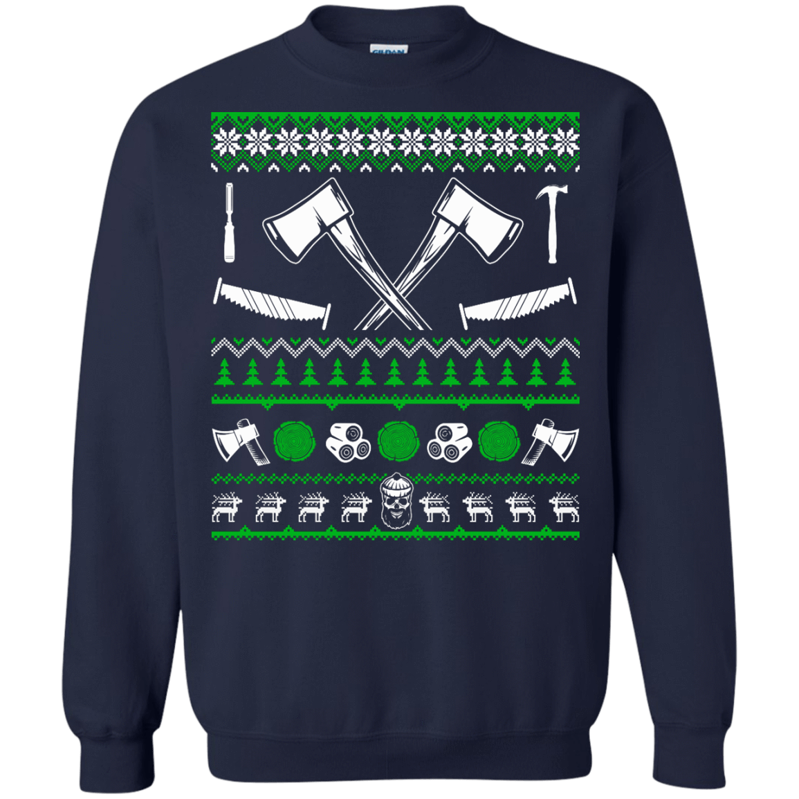 Lumberjack Christmas Sweater T-Shirt & Hoodie | Teecentury.com