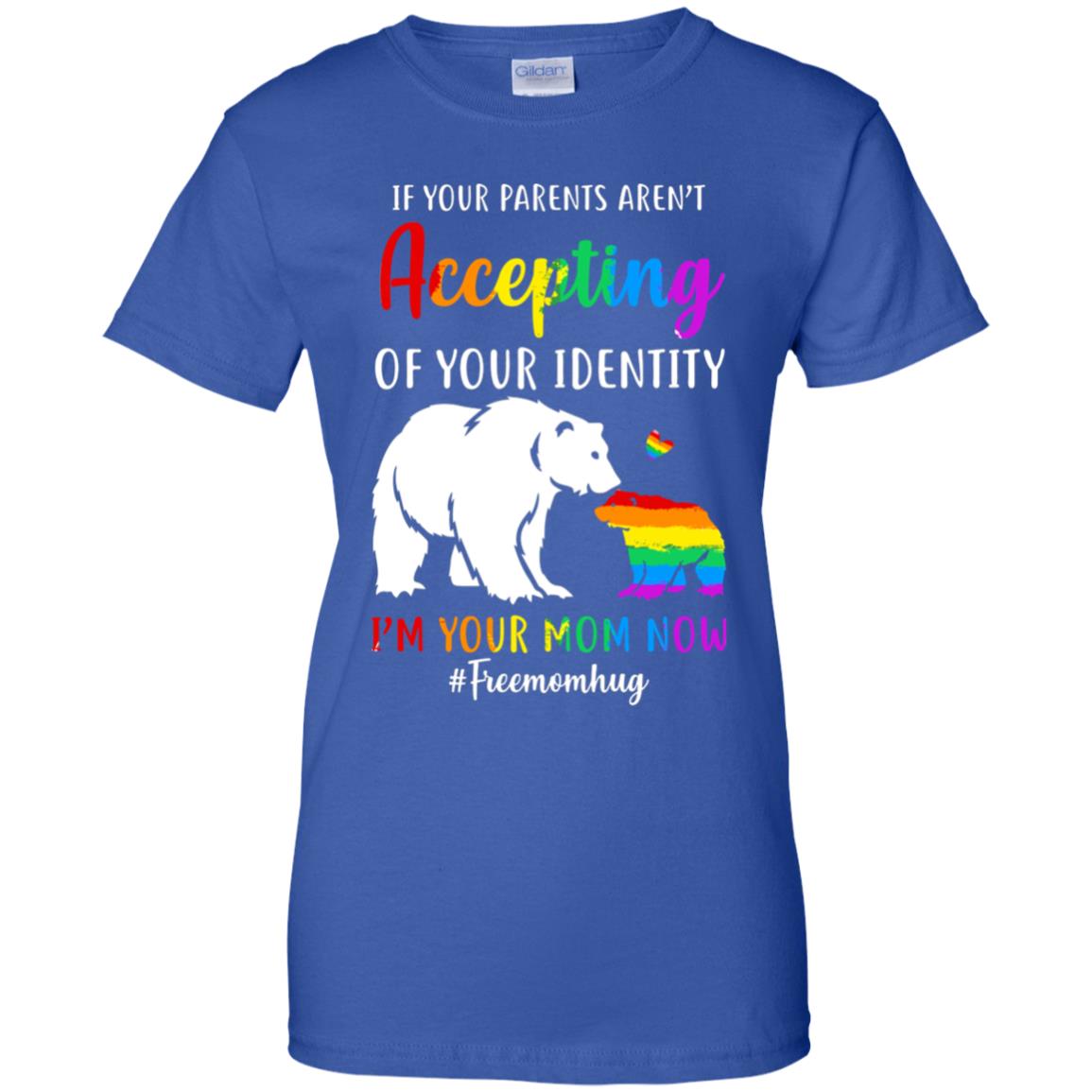 I'm Your Mom Now Free Mom Hugs Rainbow LGBT Pride T-Shirt & Hoodie | Teecentury.com
