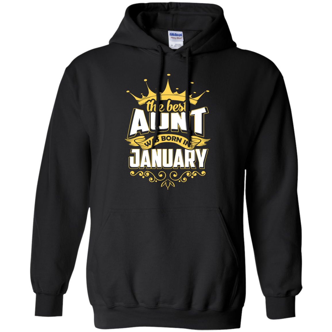 The Best Aunt Was Born In January T-Shirt & Hoodie | Teecentury.com