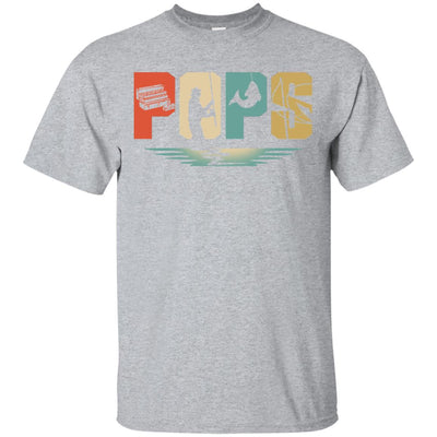 Vintage Fishing Pops Father's Day Gift T-Shirt & Hoodie | Teecentury.com