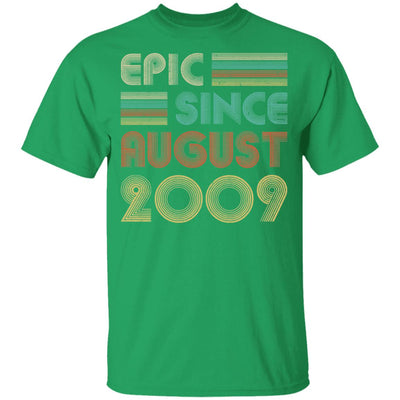 Epic Since August 2009 Vintage 13th Birthday Gifts Youth Youth Shirt | Teecentury.com