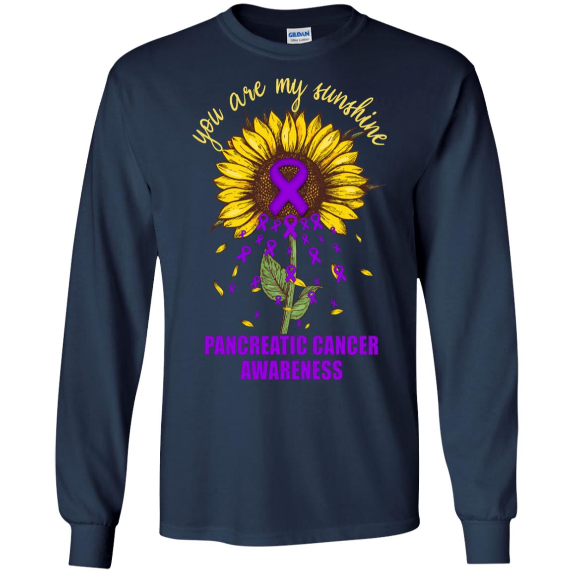 You Are My Sunshine Pancreatic Cancer Awareness T-Shirt & Hoodie | Teecentury.com