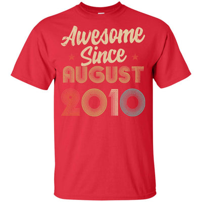 Awesome Since August 2010 Vintage 12th Birthday Gifts Youth Youth Shirt | Teecentury.com