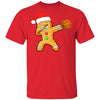 Dabbing Gingerbread Santa Basketball Christmas Pajama Gifts T-Shirt & Sweatshirt | Teecentury.com