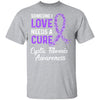 Someone I Love Needs Cure Cystic Fibrosis Awareness Warrior T-Shirt & Hoodie | Teecentury.com