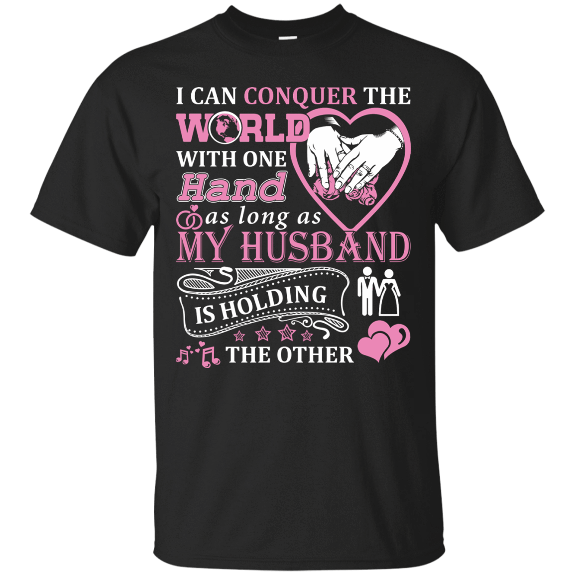 I Can Conquer The World With One Hand T-Shirt & Hoodie | Teecentury.com