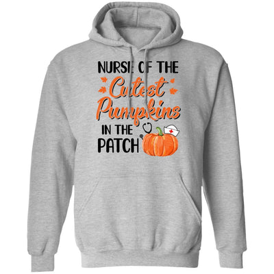 Nurse Of The Cutest Pumpkins In The Patch Halloween Gift T-Shirt & Hoodie | Teecentury.com