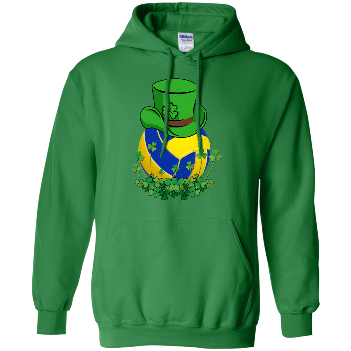 Shamrock Volleyball Leprechaun St Patricks Day T-Shirt & Hoodie | Teecentury.com