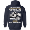 I Love More Than Being A Veteran Is Being A Grandpa T-Shirt & Hoodie | Teecentury.com