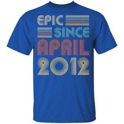 Epic Since April 2012 Vintage 10th Birthday Gifts Youth Youth Shirt | Teecentury.com