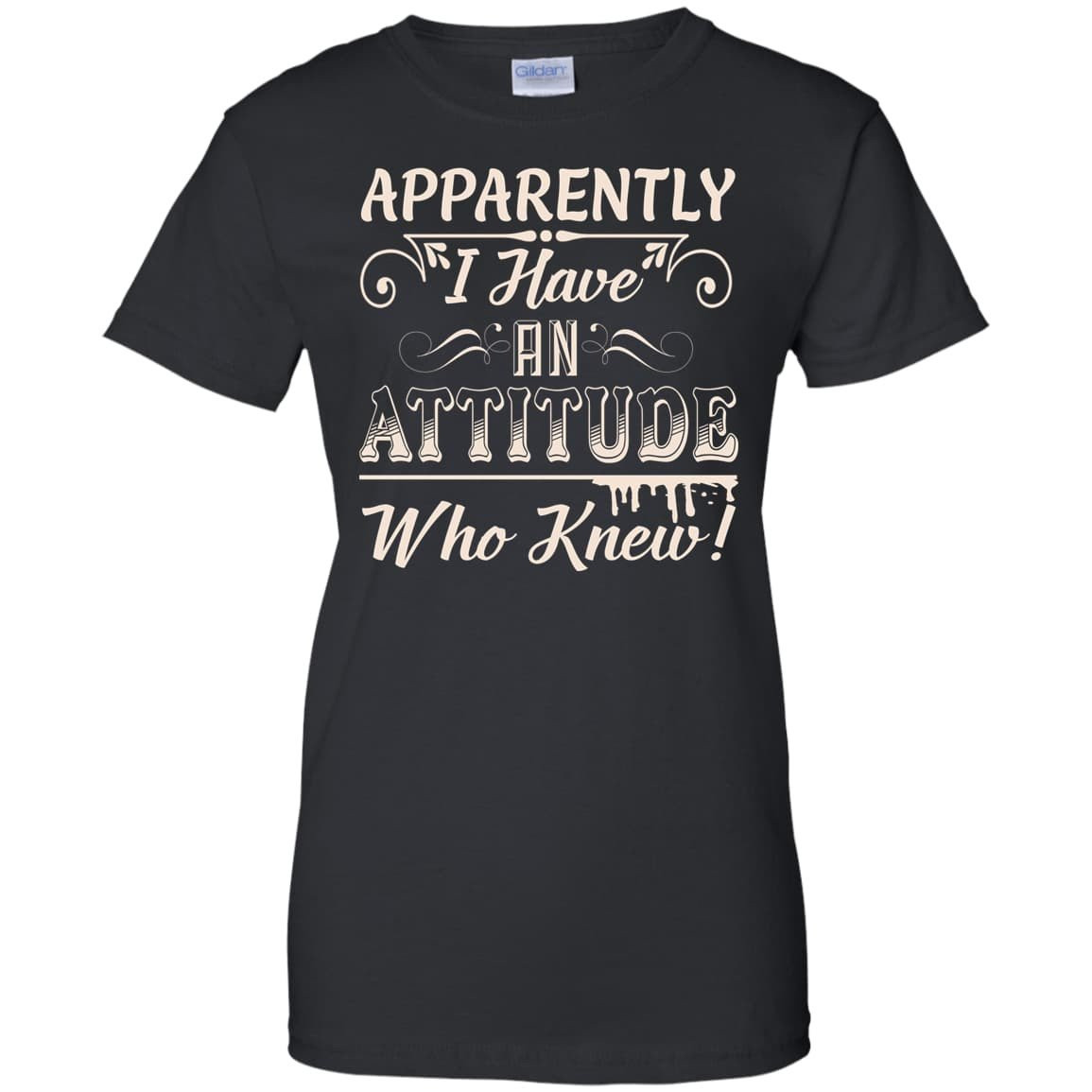 Apparently I Have An Attitude T-Shirt & Hoodie | Teecentury.com