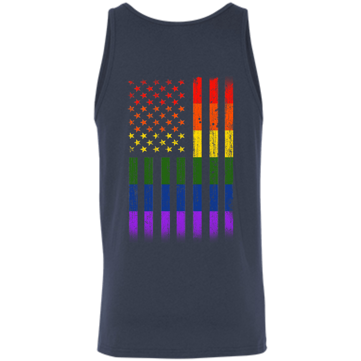 Rainbow Lesbian Gay Pride LGBT America Flag T-Shirt & Hoodie | Teecentury.com