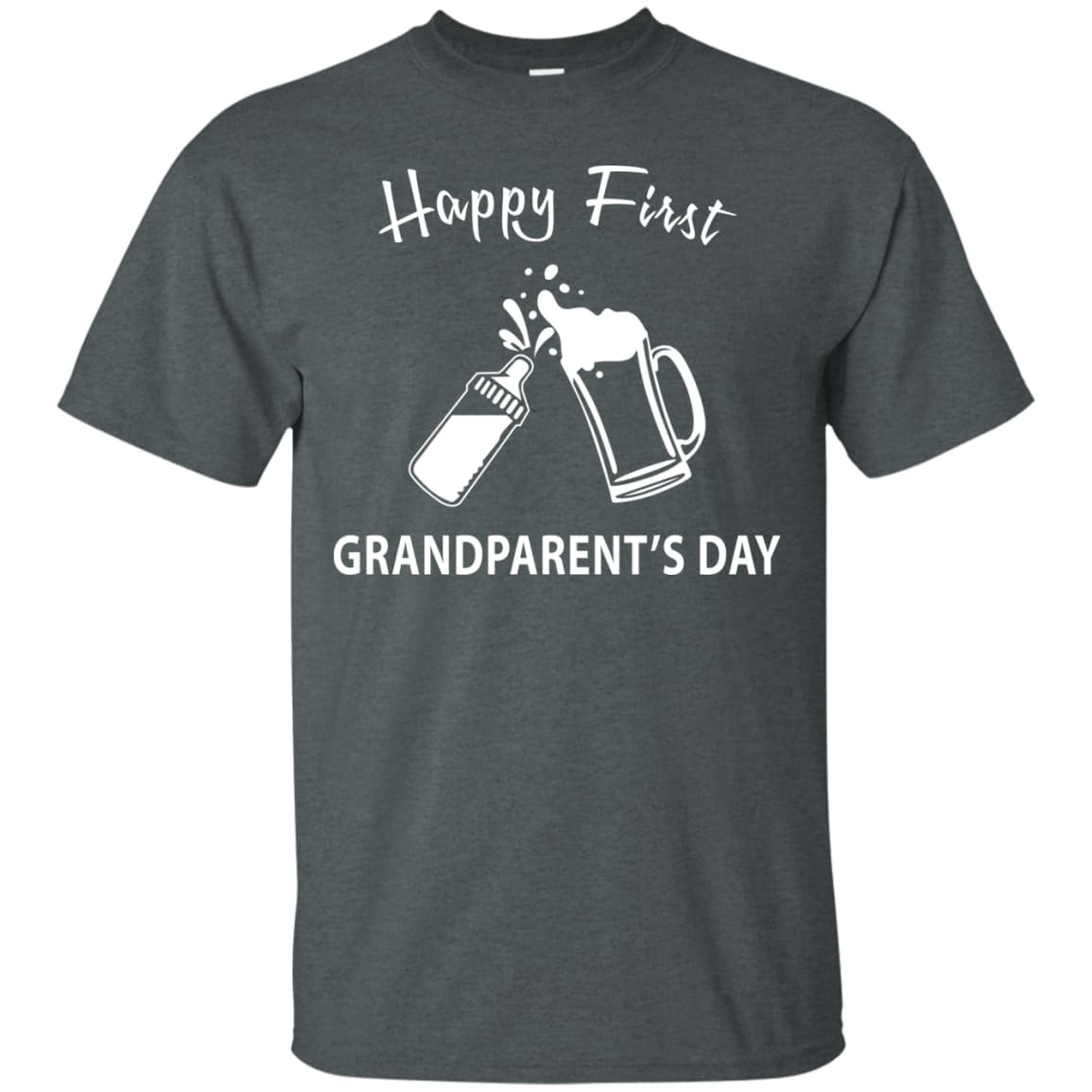 HAPPY FIRST GRANDPARENT'S DAY T-Shirt & Hoodie | Teecentury.com