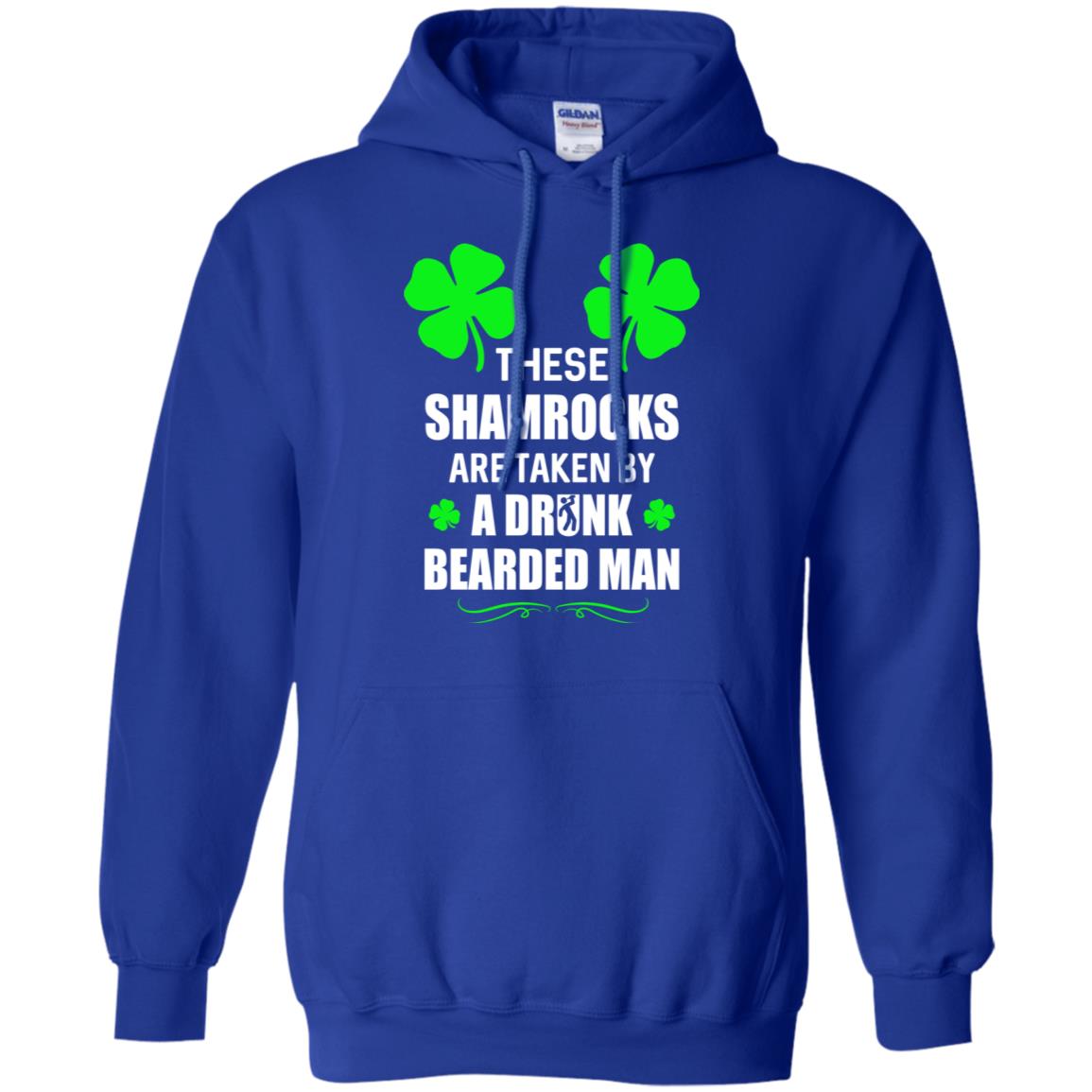 These Shamrocks Are Taken By A Drunk Bearded St Patrick Day T-Shirt & Tank Top | Teecentury.com
