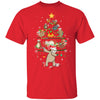 Sloth Christmas Tree Lights Funny Sloth Xmas Gift T-Shirt & Sweatshirt | Teecentury.com