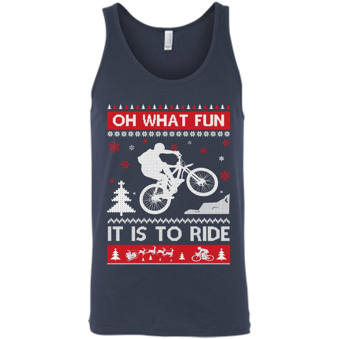 Bicycle Sweater Christmas Oh What Fun It Is To Ride T-Shirt & Hoodie | Teecentury.com
