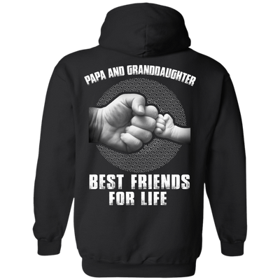 Papa And Granddaughter Best Friends For Life T-Shirt & Hoodie | Teecentury.com