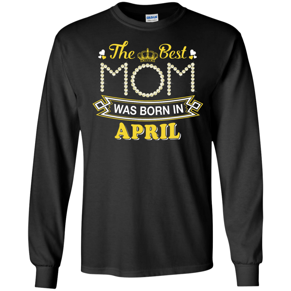 The Best Mom Was Born In April T-Shirt & Hoodie | Teecentury.com
