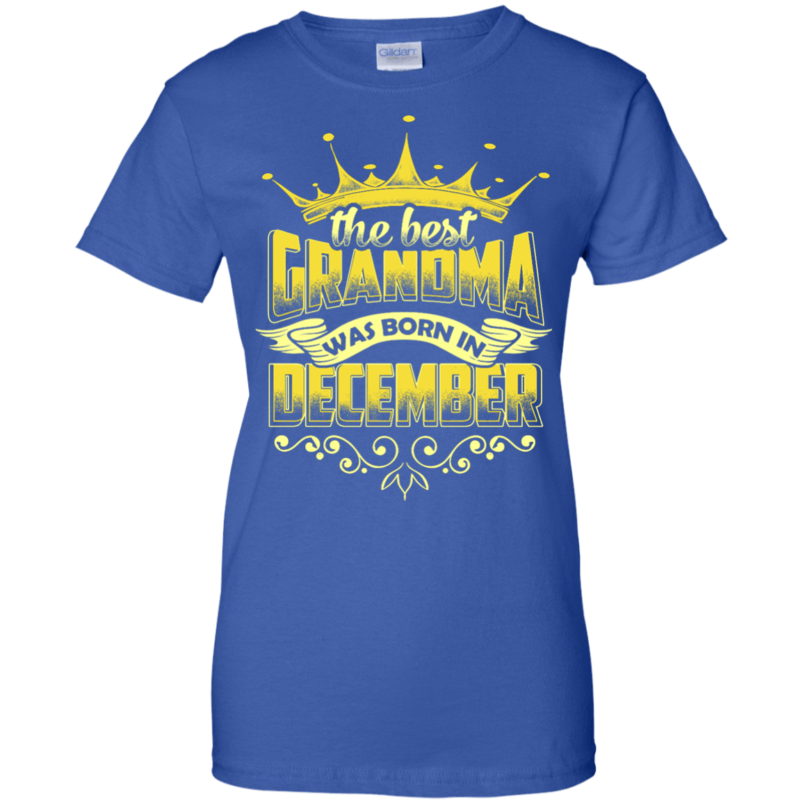 The Best Grandma Was Born In December T-Shirt & Hoodie | Teecentury.com