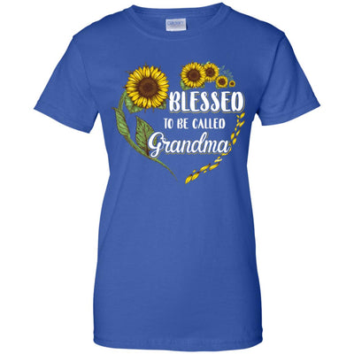 Blessed To Be Called Grandma Sunflower Mothers Day Gift T-Shirt & Tank Top | Teecentury.com