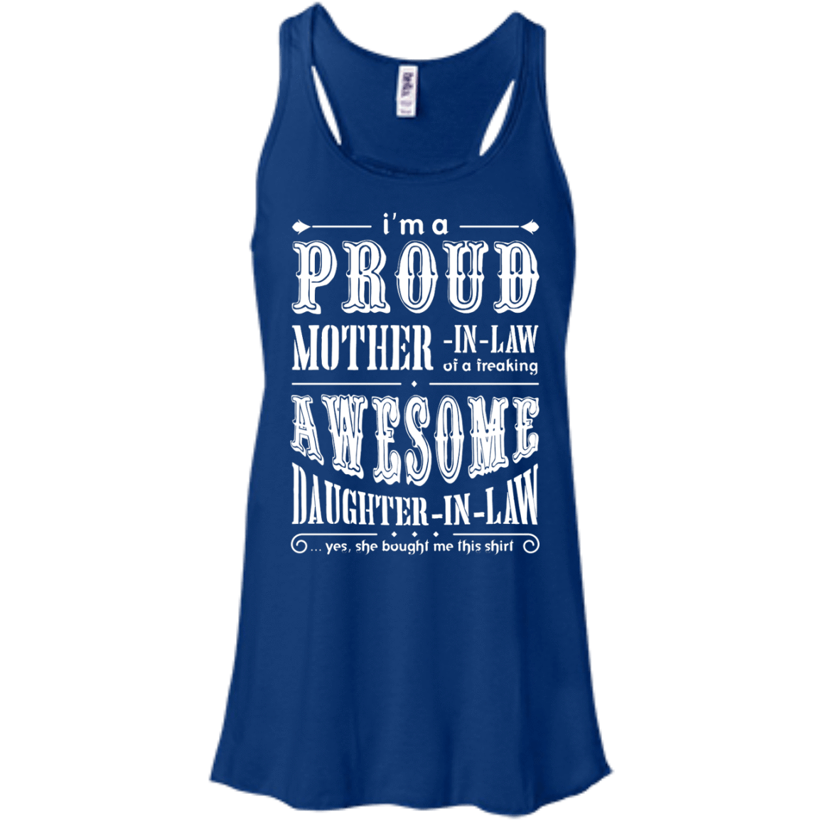 I'm A Proud Mother In Law Freaking Awesome Daughter In Law T-Shirt & Hoodie | Teecentury.com