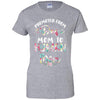 Floral Promoted From Dog Mom To Human Mom Gift T-Shirt & Tank Top | Teecentury.com
