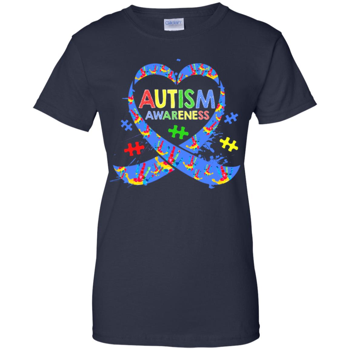 World Autism Awareness 2 April Dad Mom Kid Autism Gift T-Shirt & Hoodie | Teecentury.com