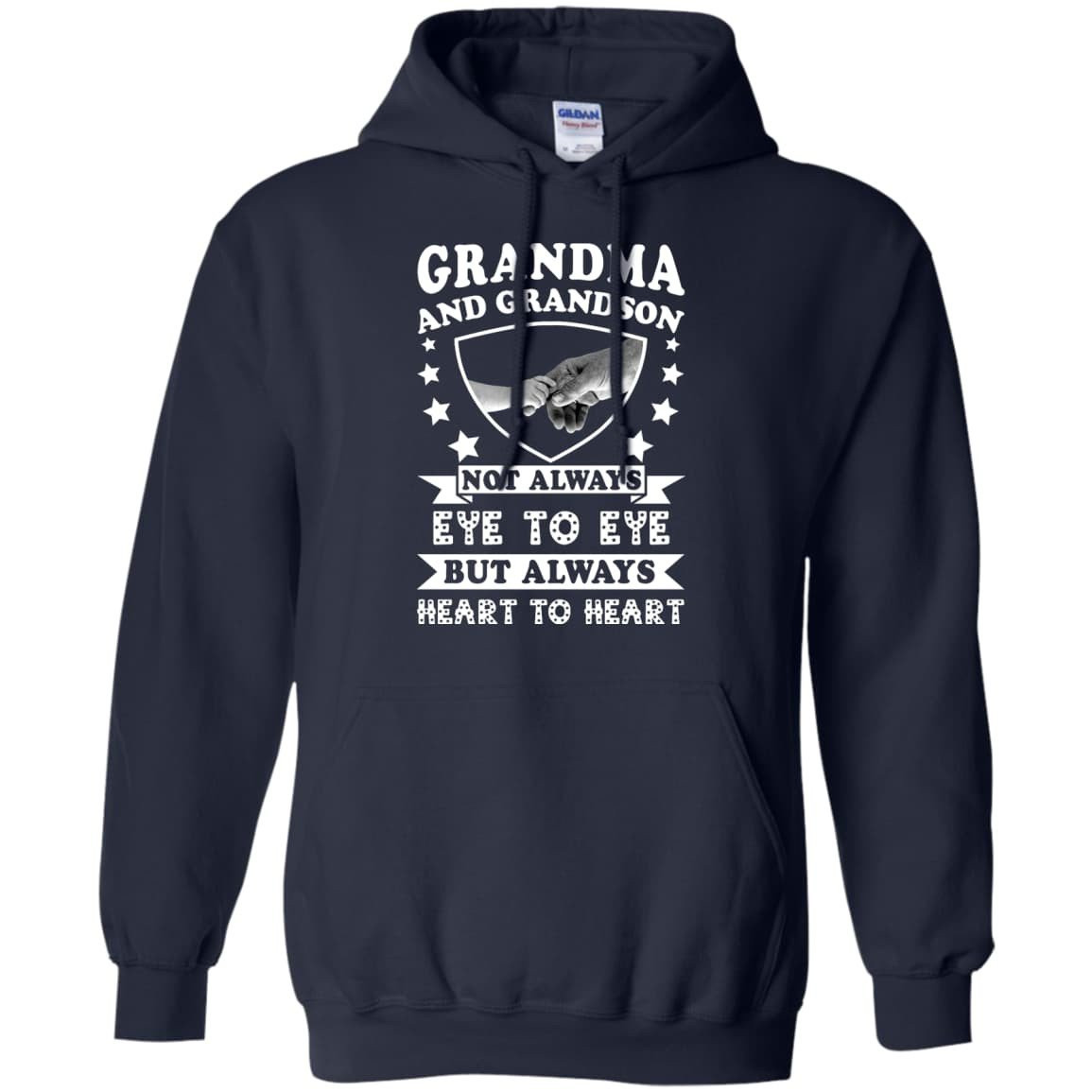 Grandma And Grandson Not Always Eye To Eye T-Shirt & Hoodie | Teecentury.com