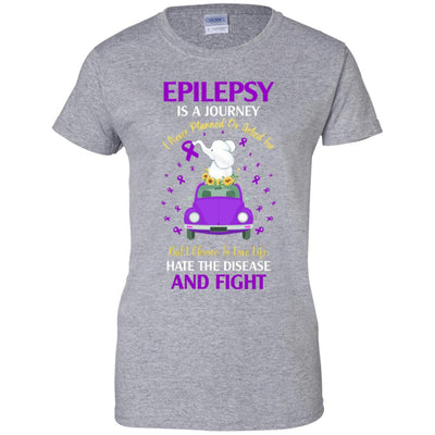 Epilepsy Awareness Is A Journey T-Shirt & Hoodie | Teecentury.com