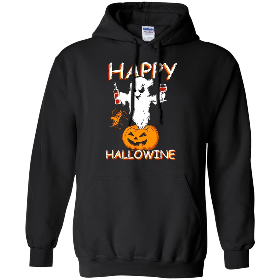 Happy Hallowine - Halloween Wine T-Shirt & Hoodie | Teecentury.com