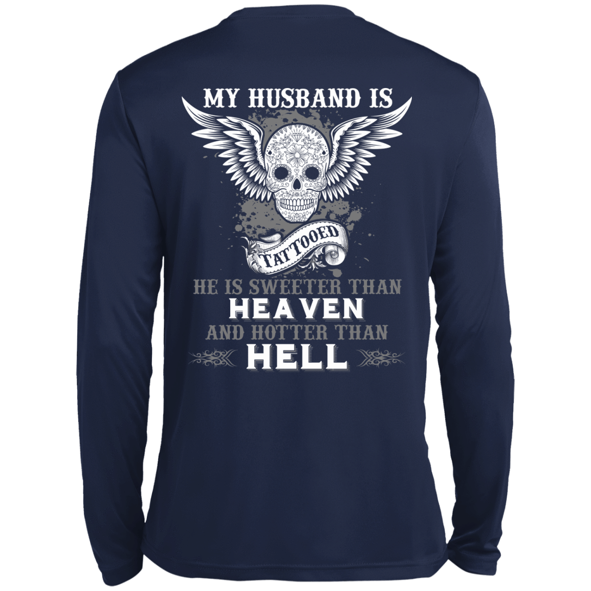 My Husband Is Tattooted T-Shirt & Hoodie | Teecentury.com