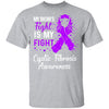 My Mom's Fight Is My Fight Cystic Fibrosis Awareness T-Shirt & Hoodie | Teecentury.com