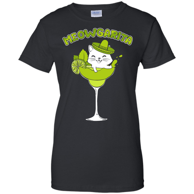 Meowgarita Margarita Cat Lover T Shirt T-Shirt & Hoodie | Teecentury.com