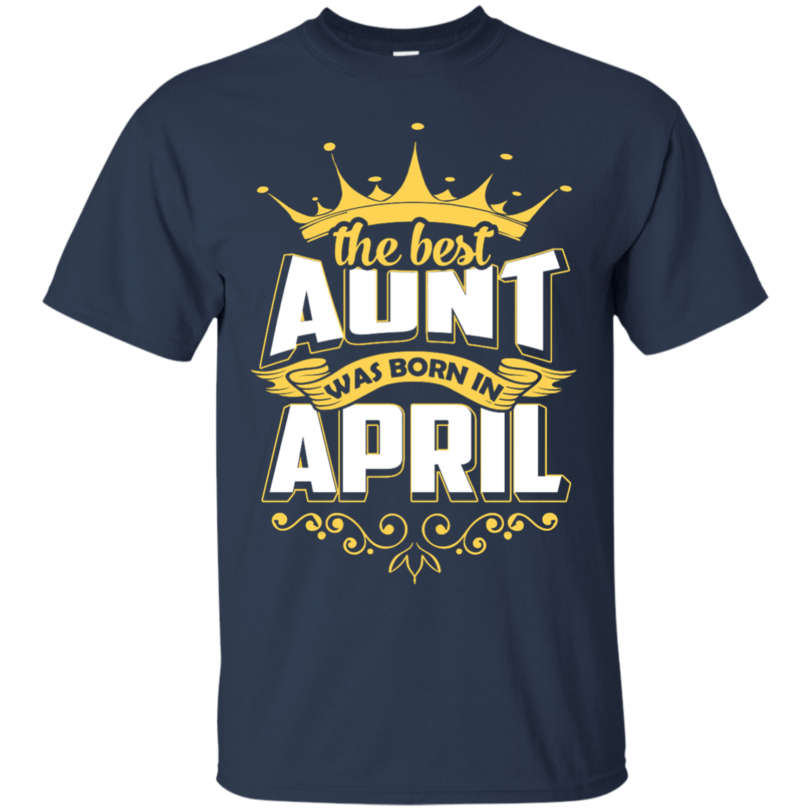 The Best Aunt Was Born In April T-Shirt & Hoodie | Teecentury.com