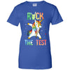 Rock The Test Funny School Unicorn Professor Teacher T-Shirt & Hoodie | Teecentury.com