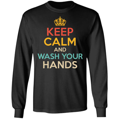 Keep Calm And Wash Your Hands Funny T-Shirt & Hoodie | Teecentury.com