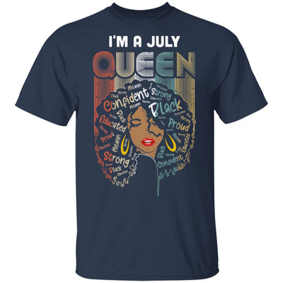 July Birthday For Women Gifts I'm A July Queen Girl T-Shirt & Tank Top | Teecentury.com