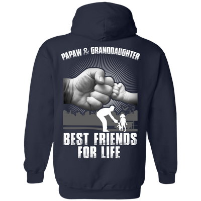 Papaw And Granddaughter Best Friends For Life T-Shirt & Hoodie | Teecentury.com