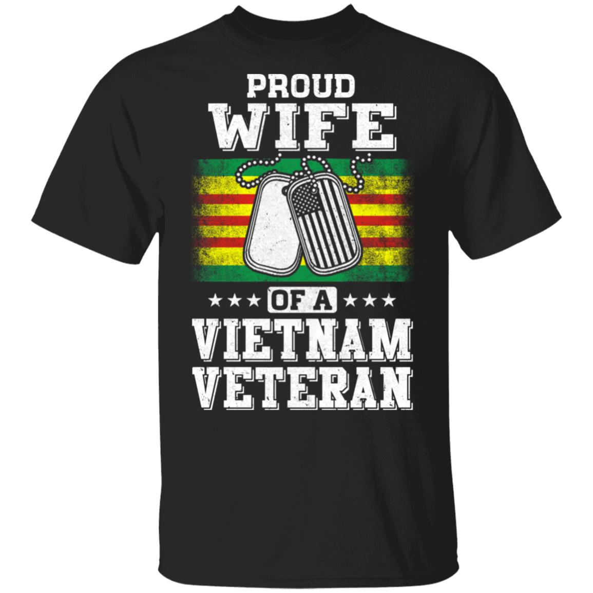 Proud Wife Of A VietNam Veteran Husband T-Shirt & Hoodie | Teecentury.com
