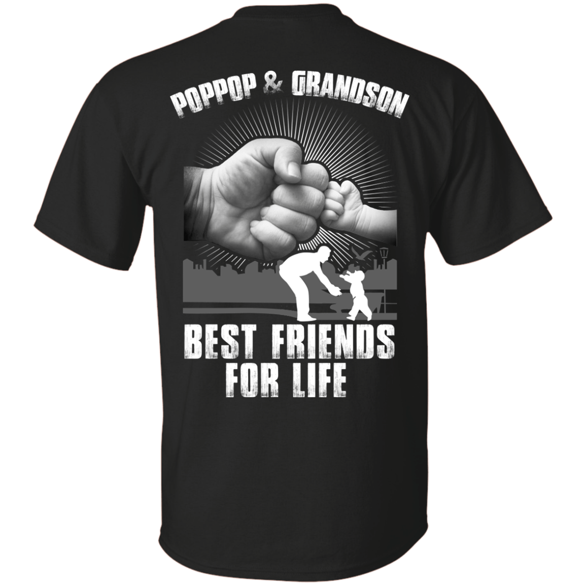 Poppop And Grandson Best Friends For Life T-Shirt & Hoodie | Teecentury.com