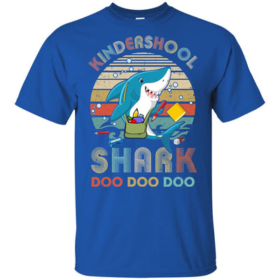 Kindergarten Shark Doo Doo Doo Funny Back To School Youth Youth Shirt | Teecentury.com