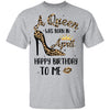 Born In April Girl Leopard High Heels Birthday Women Gift T-Shirt & Tank Top | Teecentury.com