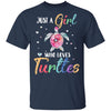 Just A Girl Who Loves Turtles Cute Turtle Lover T-Shirt & Hoodie | Teecentury.com