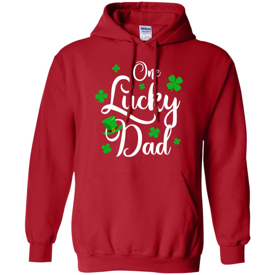 One Lucky Dad St Patricks Day For Daddy T-Shirt & Hoodie | Teecentury.com