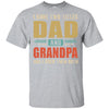 Vintage I Have Two Titles Dad And Grandpa Fathers Day T-Shirt & Hoodie | Teecentury.com