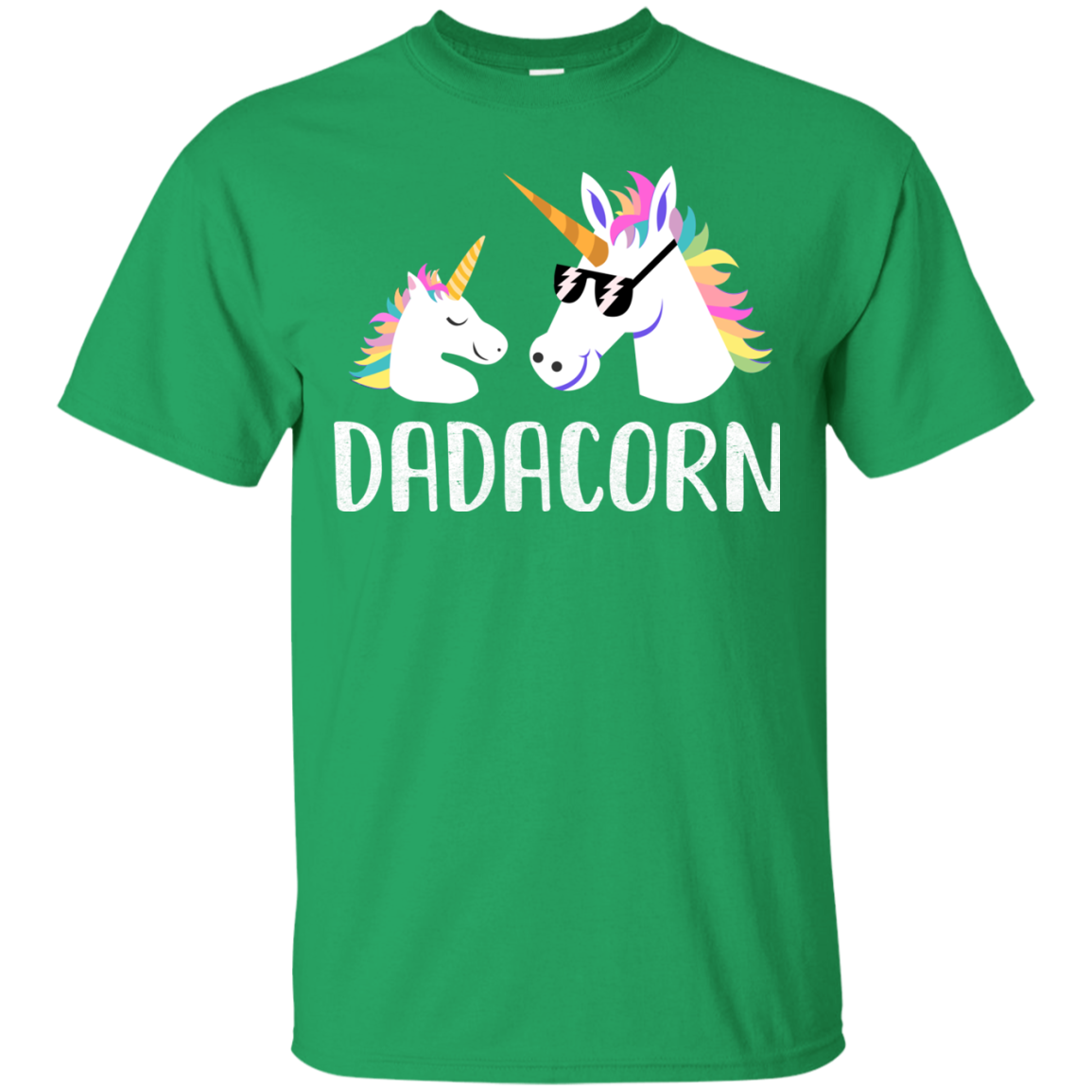 Dadacorn Unicorn Dad And Baby Fathers Day Gifts T-Shirt & Hoodie | Teecentury.com