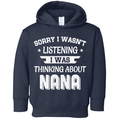 Sorry Not Listening Thinking About Nana Funny Kids Youth Youth Shirt | Teecentury.com