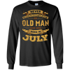 Never Underestimate An Old Man Who Was Born In July T-Shirt & Hoodie | Teecentury.com