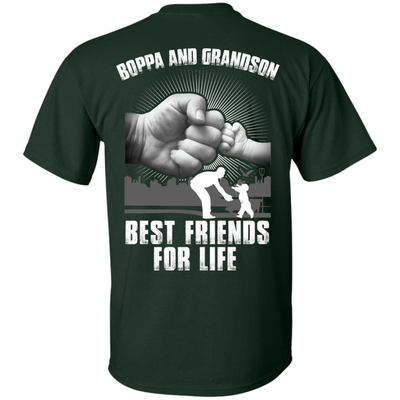 Boppa And Grandson Best Friends For Life T-Shirt & Hoodie | Teecentury.com