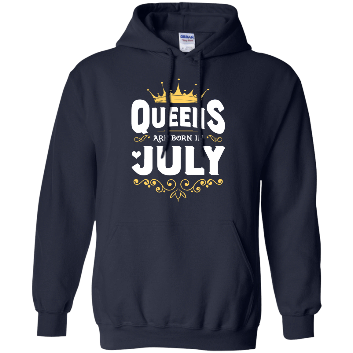 Queens Are Born In July T-Shirt & Hoodie | Teecentury.com